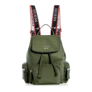 GUESS Carbondale Backpack Army Green Nylon